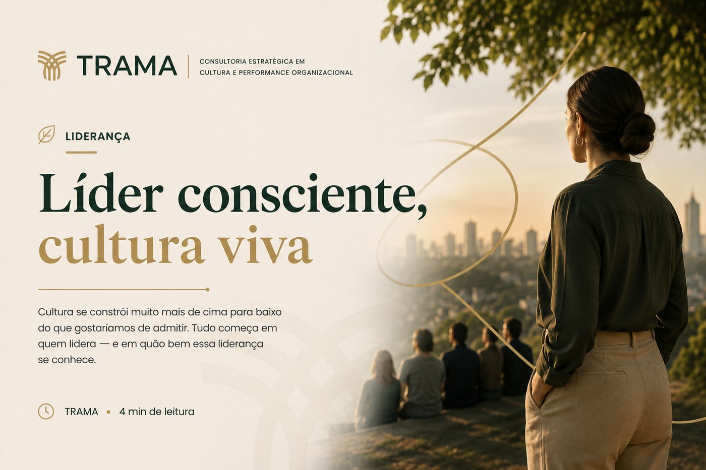 L&iacute;der consciente, cultura viva